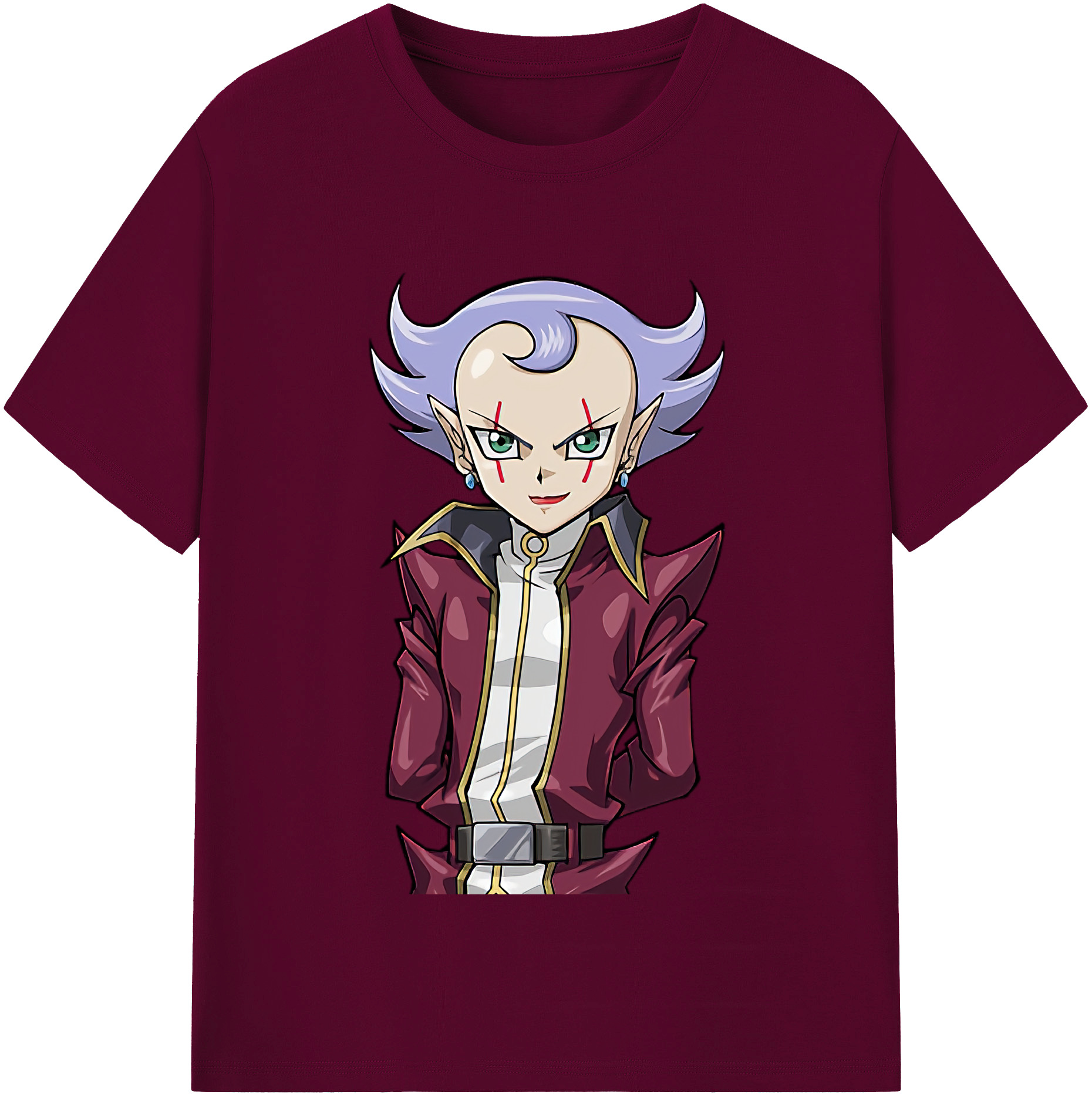 （画像用） 遊☆戯☆王 Yu-Gi-Oh! レディースカジュアルプリントTシャツ（綿100％）